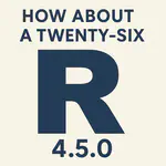 Atualizações do R (4.5.0)
